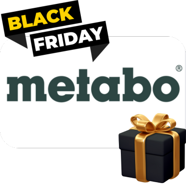 Black Friday Metabo accu gereedschap - Banner