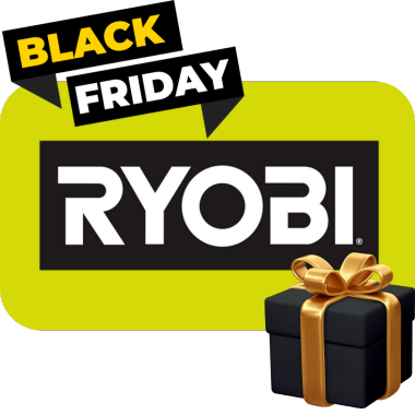 Black Friday Ryobi accu gereedschap - Banner