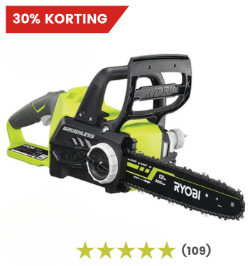 Ryobi black friday deals op accu gereedschap - Accu kettingzaag