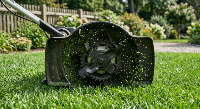 mulching functie van een grasmaaier uitgelegd